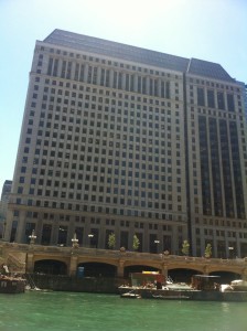 The building in downtown Chicago where my Dad worked until he passed away in 1967